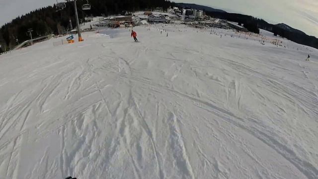 Skigebiet Feldberg/Schwarzwald: Seebuck-Abfahrt / Горнолыжный курорт Фельдберг, Германия смотреть онлайн