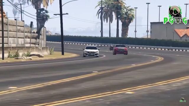 GTA 5 Pakistan Mod | Honda Civic drifting cinematic video | Urdu смотреть онлайн