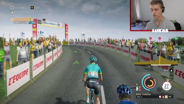 Le Tour De France 2018 PS4 | Astana #6 - THE FINAL CLIMB!! (Walkthrough English Gameplay Ep6) смотреть онлайн