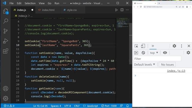 JavaScript cookies explained ? смотреть онлайн