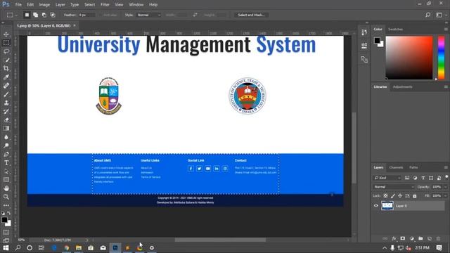 PHP & MYSQL || University Management System || Contact Area || Part-7 смотреть онлайн