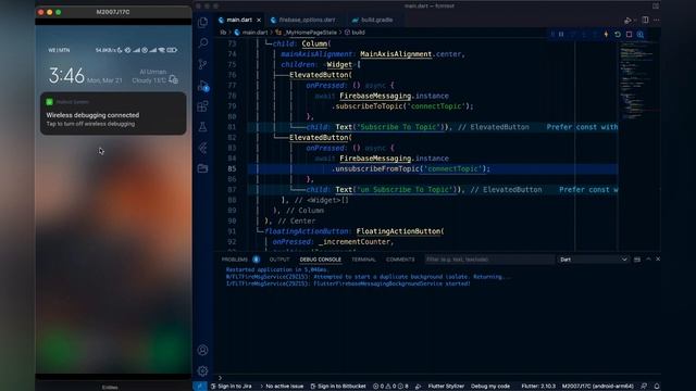 FLUTTER [2022] Push Notifications with FCM Firebase Using Rest API From Device To Others смотреть онлайн