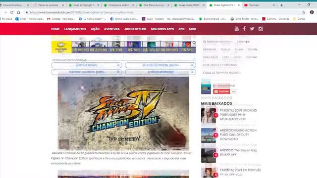 Street Fighter IV Champion Edition APK+OBB смотреть онлайн