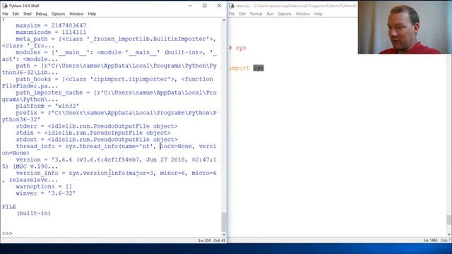 Python Basics Sys Module смотреть онлайн