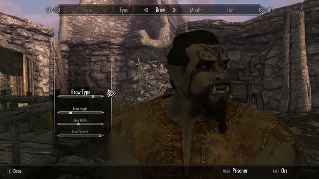 Skyrim: How to Make a Good Looking Orc (Male) смотреть онлайн