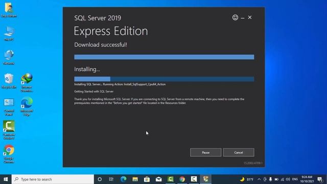 كيف تصبح مهندس برمجيات محترف || المحاضرة 2 || 4-download and install sqlserver 2019 смотреть онлайн