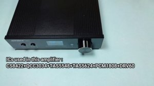 AIYIMA D03 150+ 150 Watt Amplifier with USB DAC, AptXHD, Optical, Coaxial input 24Bit 192 Khz Audio