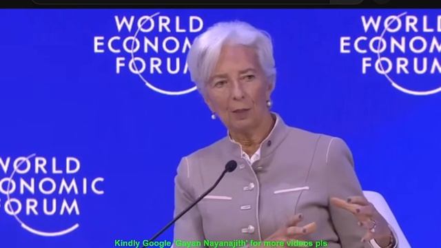 Global Economic Outlook | Davos 2023 | World Eco Forum I Christine Lagarde Comments on World Econom смотреть онлайн