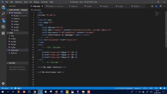 #web_coding #php 7/ Traduire Automatiquement La Langue d'un Site PHP смотреть онлайн