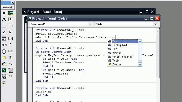 VB6 Advance login system w/ database creation and SQL command text смотреть онлайн