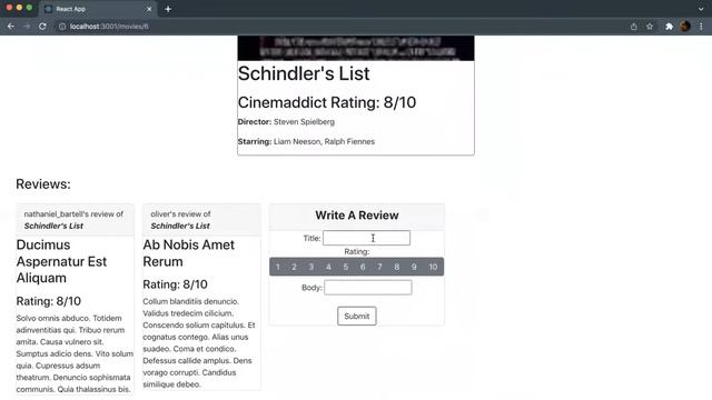 CINEMADDICT: A React/Redux App смотреть онлайн
