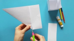 Как сделать объемный КУБ из бумаги А4 ___ Геометрические фигуры своими руками
