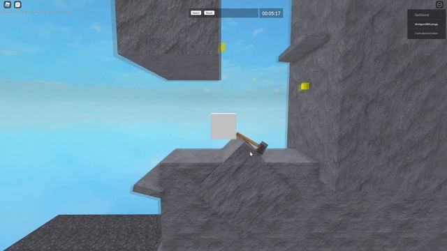 Getting Over It: ROBLOX Edition? - Bloxing Over It (Review) смотреть онлайн