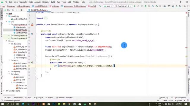 Android OTP (Mobile) Verification Using Firebase Authenticate, Android Studio part 02 смотреть онлайн