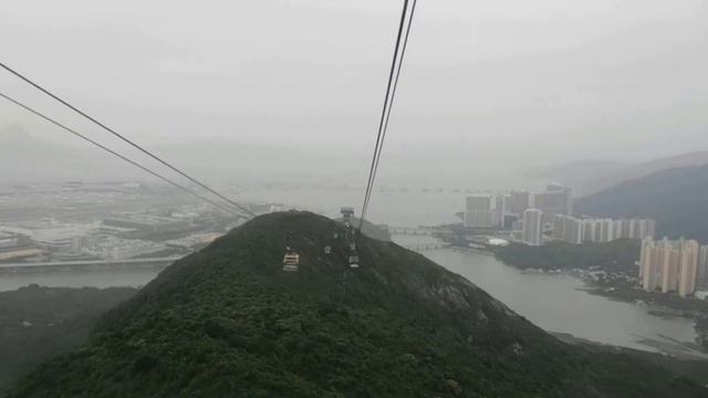 Hong Kong Ngong Ping 360 Cable Car- Whole Journey смотреть онлайн
