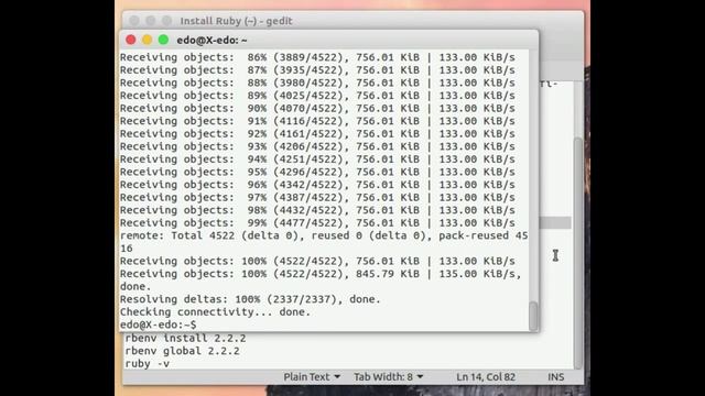 Install Ruby 2.2 on Ubuntu 14.04 LTS with rbenv смотреть онлайн