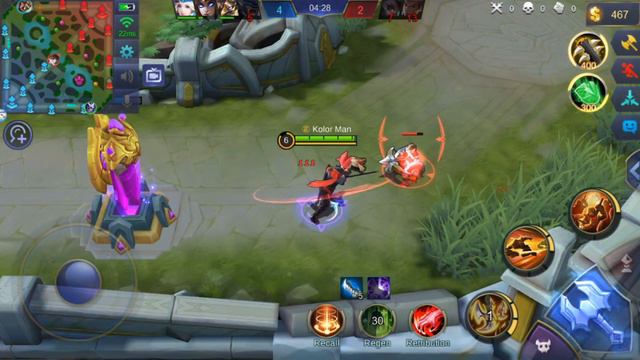 MLBB INDONESIA Hayabusha Gameplay смотреть онлайн