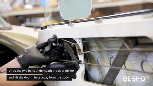 How To Change Your W113 Pagoda Door Mirrors