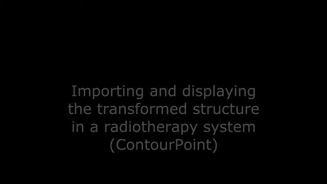 Transformation of Cervix Cancer Structure Delineations Between Independently Acquired Images смотреть онлайн
