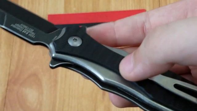 KERSHAW DECIMUS FRAMELOCK A/O BLACKWASH 8CR13MOV BAYONET FOLDING KNIFE 1559