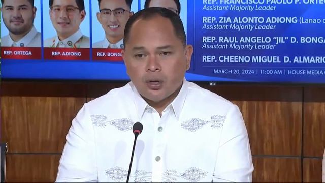 House of Representatives holds press conference | ABS-CBN News смотреть онлайн
