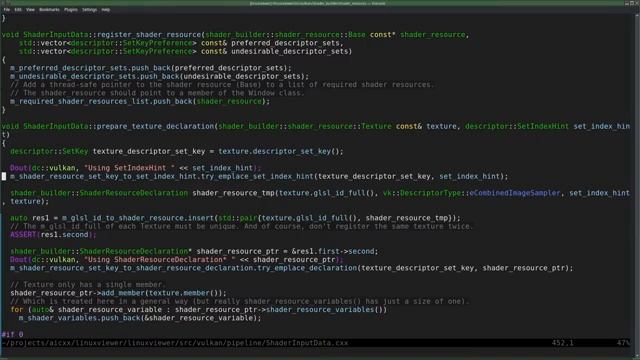 C++ programming: live development of vulkan engine. READ THE DESCRIPTION. Switch to HD if needed.