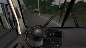 OMSI: 2. ПАЗ Вектор. Маршрут 22 - Озеро - Академический город. Карта: Зареченск.