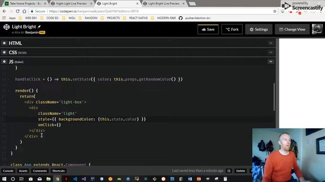 Bright Lights - React Tutorial - FreeCodeCamp - 3 смотреть онлайн