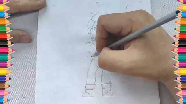 Как нарисовать Бандитку Шелли - БРАВЛ СТАРС - Рисуем Шелли БС - How to draw Shelly- BRAWL STARS смотреть онлайн