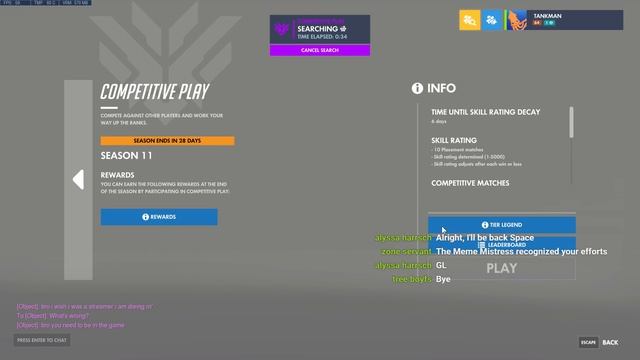 Overwatch Competitive Live смотреть онлайн