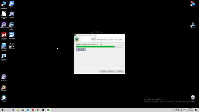 Установка Python и PyCharm на Windows10 смотреть онлайн