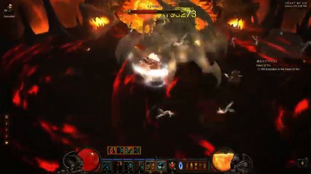 Diablo 3 Barbarian Azmodan mp10 Whirlwind Skorn build (1.0.6) 1.54 Mil DPS смотреть онлайн