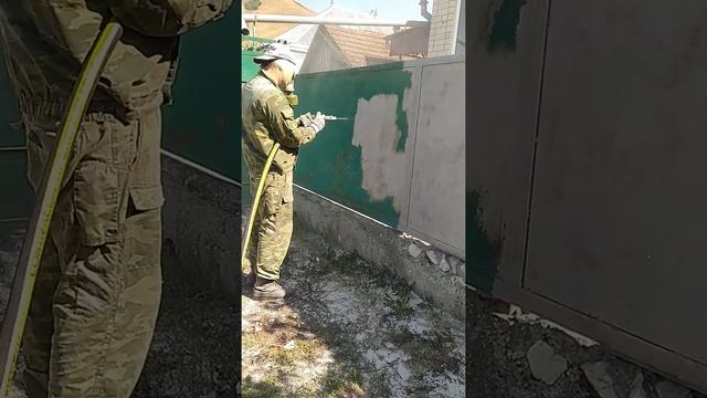 Пескоструй CROCODILE! Сопло 4мм! смотреть онлайн