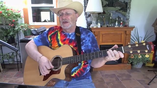 1209 - She Thinks I Still Care - George Jones cover with chords and lyrics смотреть онлайн