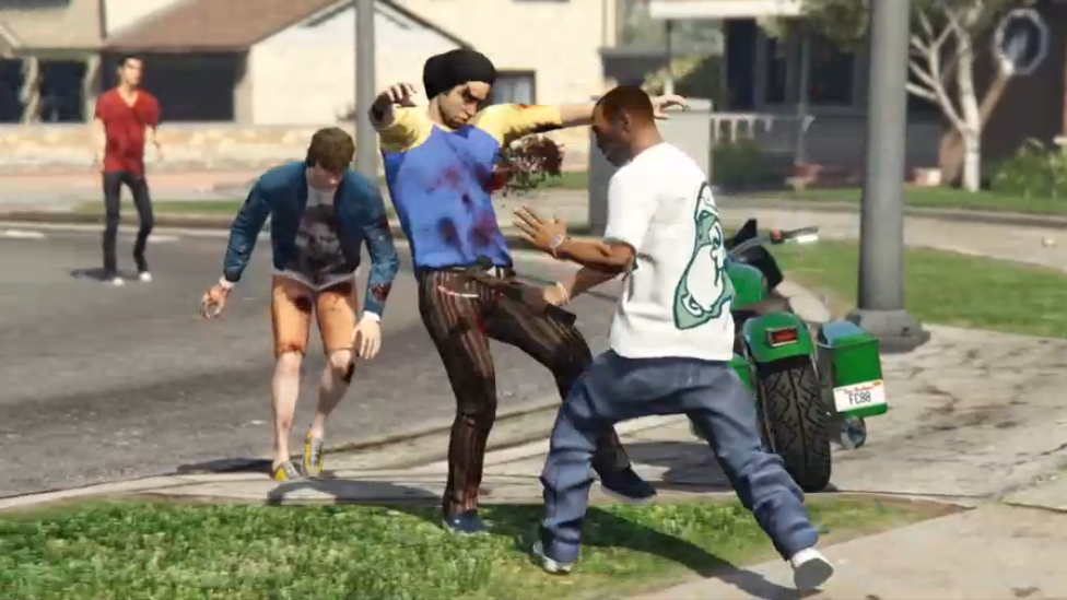 CJ СПАСАЕТ МИР ОТ ЗОМБИ! ЛОФОФОРЫ В ЗОМБИ АПОКАЛИПСИС! ОБЗОР МОДОВ В ГТА 5! GTA MODS ONLINE смотреть онлайн