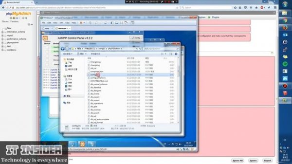 phpMyAdmin - How to set password for root user and auto-login using phpmyadmin