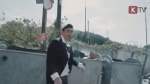 Серго выкидывает телевизор