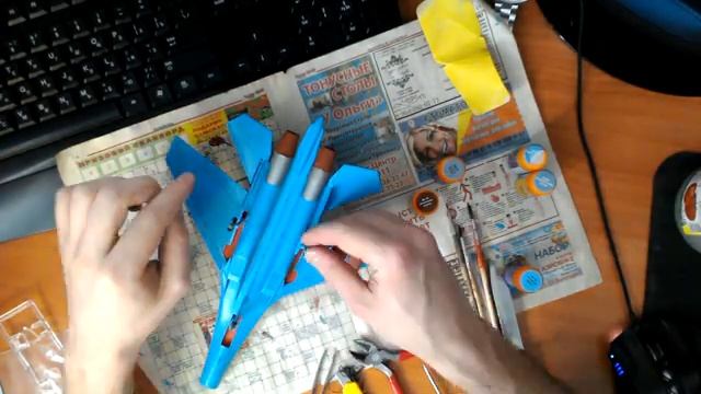 Build Su-27 Flanker / Сборка Су-27 