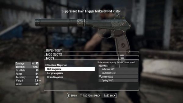 Fallout 4 Mods: Makarov PM