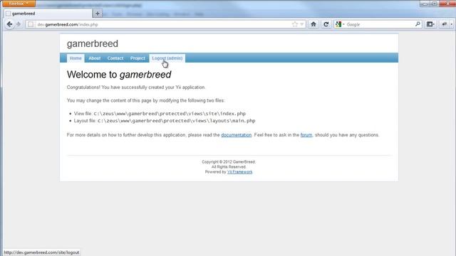 How to log in using Ajax and Yii php framework смотреть онлайн