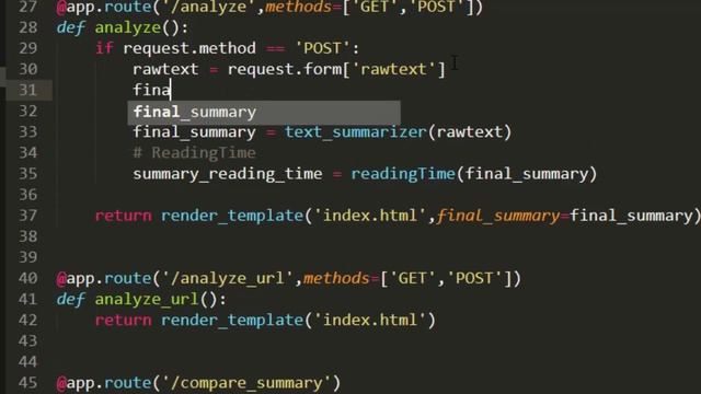 Building a Text Summarizer Flask App with SpaCy,NLTK,Gensim & Sumy смотреть онлайн