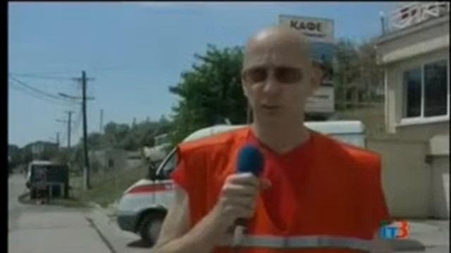 Ильичевск, пляж, учения - спасение людей на воде смотреть онлайн