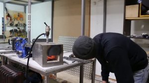 Газовый кузнечный горн ГОРЫНЫЧ