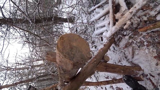 Сделал заднюю стенку на Избе. Сделал Супер кормушку для птиц. Сделал Крутой калёный топор из стали. смотреть онлайн