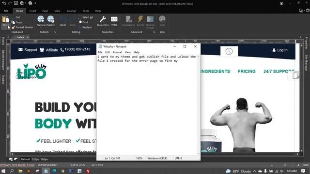 WYSIWYG WEB BUILDER 3000 LOL HOW TO MAKE AN ERROR PAGE MY WAY смотреть онлайн