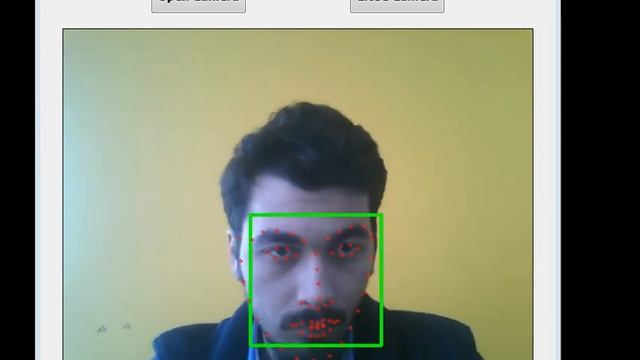 Facial Landmarks Dlib OpenCV C++ Qt GUI смотреть онлайн