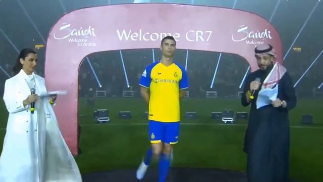 Презентация Криштиану Роналду: Церемония с Аль-Насром. 2023 смотреть онлайн