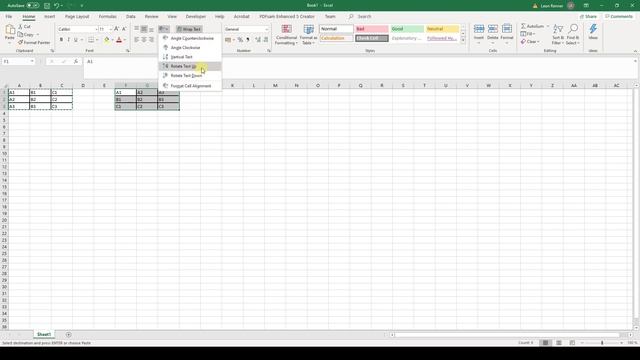 How To Rotate Table in Word | Change Orientation | Flip Table (2020) смотреть онлайн