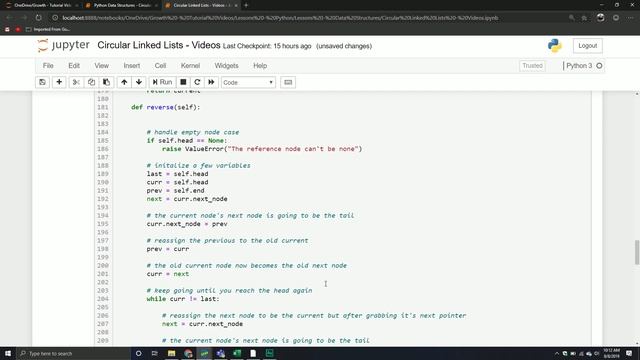 Circular Linked List in Python | Part Three смотреть онлайн