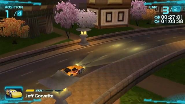 Cars 2 PSP - Jeff Grovette Gameplay (PPSSPP) смотреть онлайн